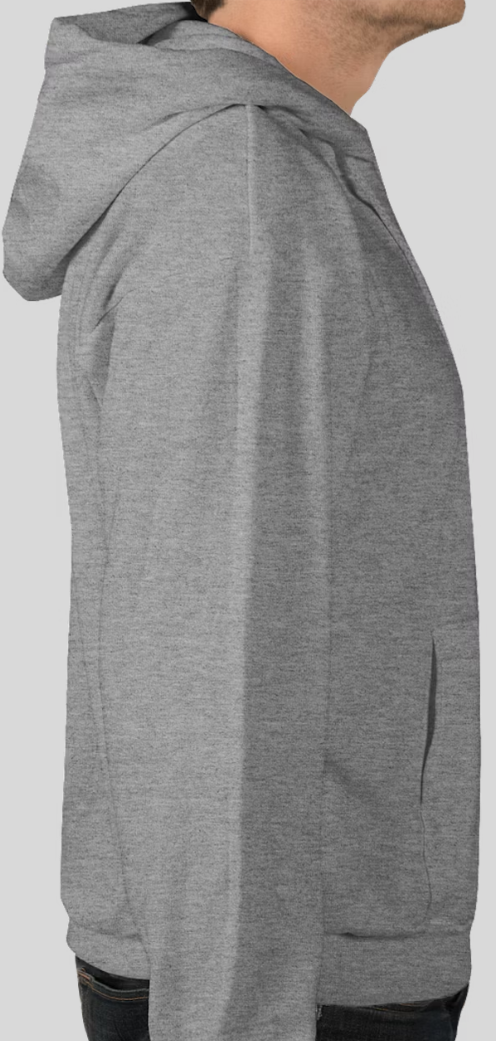 GRAY "COME GET ME" HOODIE