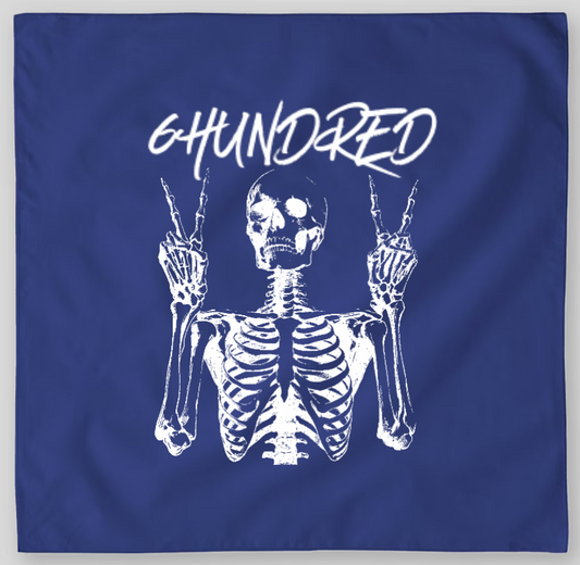 6HUNDRED BANDANA "ROYAL BLUE"