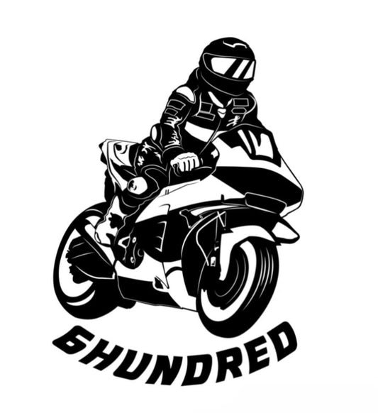 6hundred logo vinyl sticker