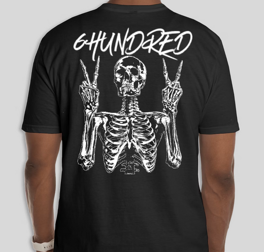 6HUNDRED TSHIRT "BLACK"