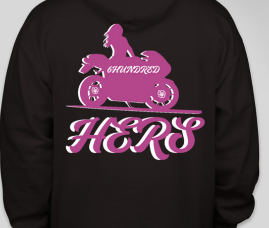 HERS BLACK HOODIE