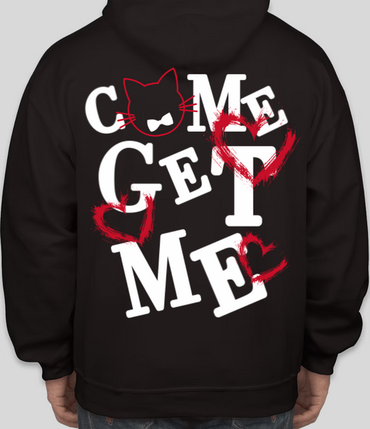 COME GET ME HOODIE BLACK